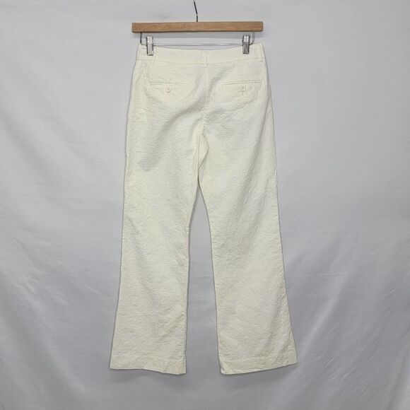 EXPRESS Design Editor Off White Flare Quilted Detail - Picture 8 of 12